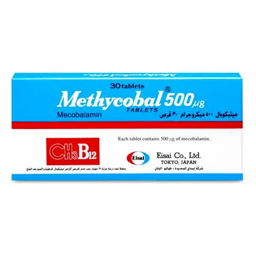 Methycobal Tablets 500mcg 100 Tablets | Vitamin B12 Supplement