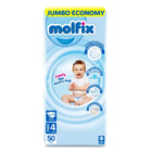 Molfix Baby Diapers Jumbo Pack Maxi Size 4 (50 Pieces)