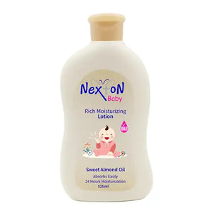 Nexton Baby Sweet Almond Oil Lotion 125ml – Moisturizing Baby Skin Care