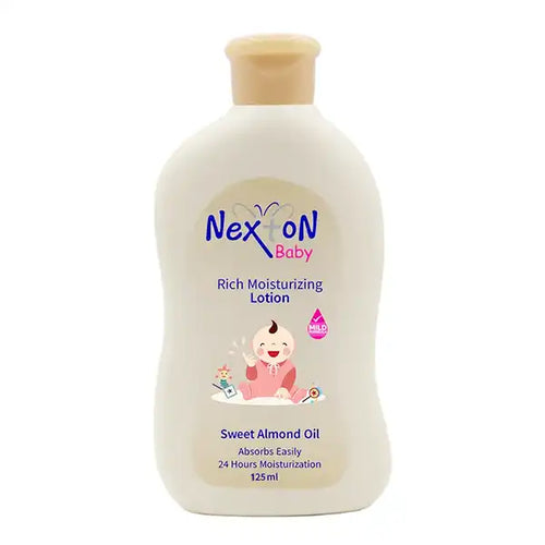 Nexton Baby Sweet Almond Oil Lotion 125ml – Moisturizing Baby Skin Care