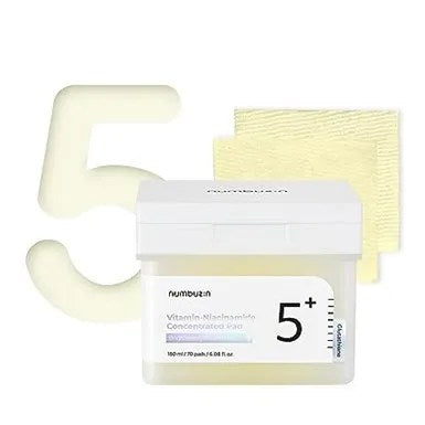 Numbuzin - No.5 Vitamin Niacinamide Concentrated Pad 70 Ea