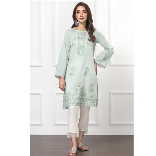 Origins- Ocean Breeze (embroidered Shirt)- Powder Green