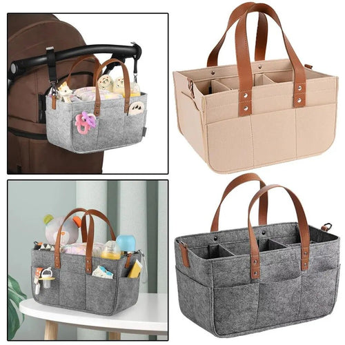 Foldable Baby Care & Multi Purpose Travel Organizer Bag