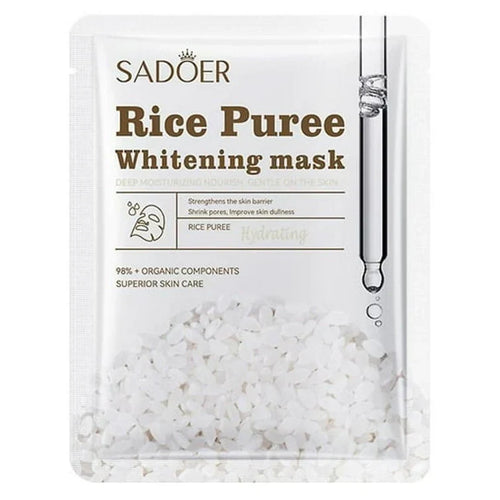 Sadoer - Rice Puree Whitening Facial Mask