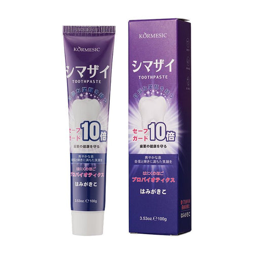 Kormesic Natural Whitening Organic Pearl Whitening Tooth Paste Purple 100g .kmc250229