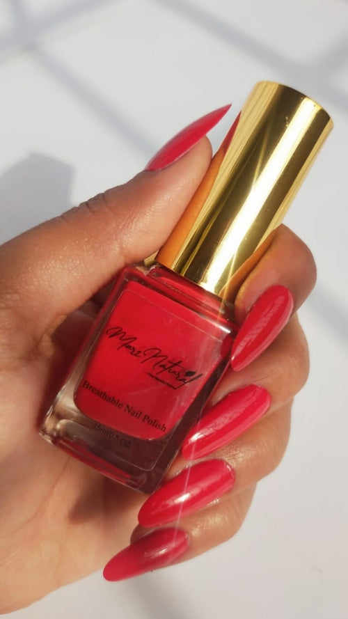 Ecomdyno - Red - Breathable Nail Polish