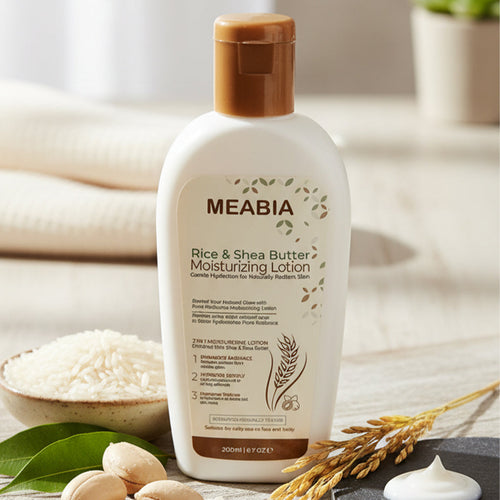 Meabia - Rice Moisturizing Lotion With Shea Butter