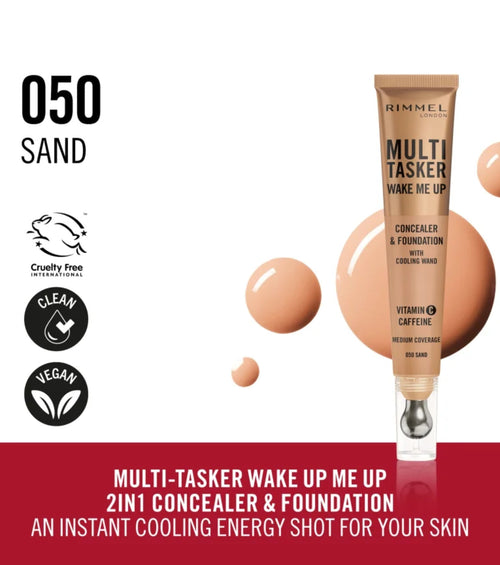 Rimmel - Concealer Multi Tasker Wake Me Up - 050 Sand