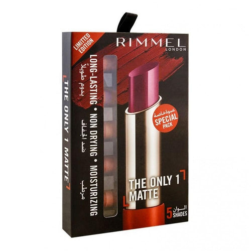 Rimmel London - The Only 1 Matte Lipstick 5 Shades Pack Limited Edition Special Pack