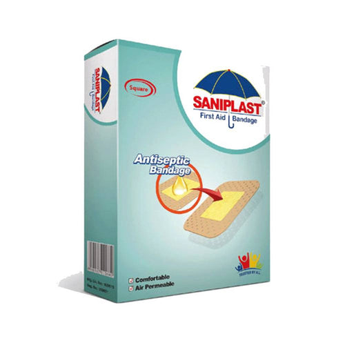 SANIPLAST ANTI SEPTIC PAD SQUARE PACK
