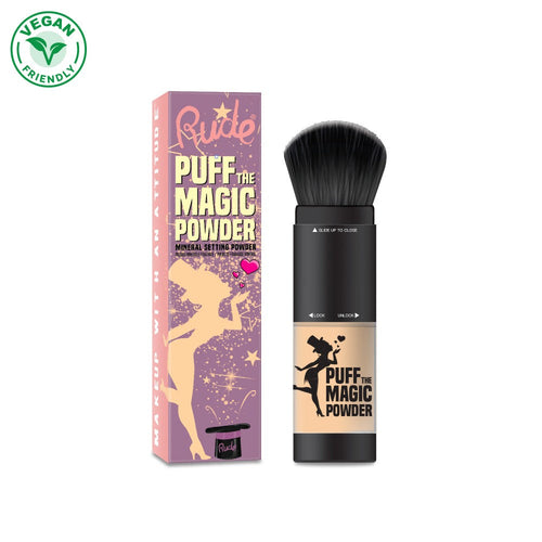 Rude Cosmetics - Puff The Magic Powder - Banana/natural