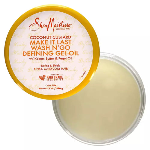 Shea Moisture -coconut Custard Definning Gel Oil - Styling
