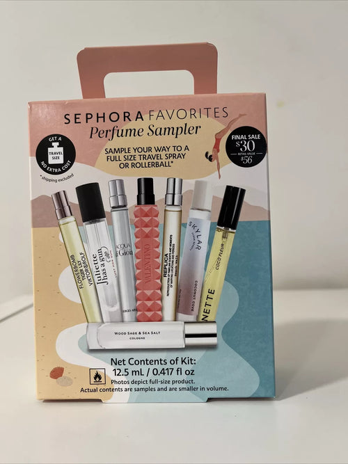 Sephora Favorites Vacation Perfume 8 Pc Sampler