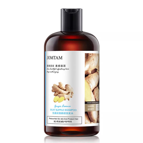 Jomtam Ginger Herbal Shampoo Anti-hair Loss Itching Dandruff Oil-refreshing Control 400ml Jmt57980