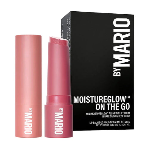 Makeup By Mario - Mini Moistureglow™ On The Go Plumping Lip Serum Duo Bare Glow And Rose Glow