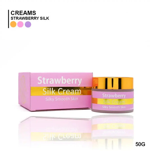 Sl Basics - Strawberry Silk Face Cream Jar - 50g