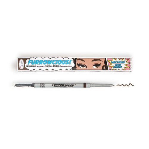 The Balm Furrowcious Brow Pencil With Spooley - Dark Brown