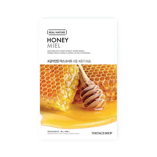 Sadoer - Natural Honey Brightening Face Sheet Mask