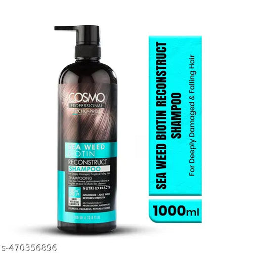 Cosmo - Professional Sea Weed Biotin Reconstruct Shampoo 1000ml