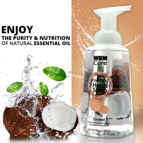 Wbm - Foaming Hand Wash Coconut - 300 Ml