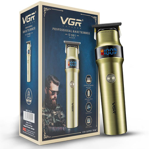 Vgr - V-991 Professional Hair Trimmer, Ceramic And Stainless Steel Blade