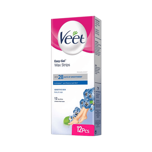 Veet Easy Gel Wax Strips Blue