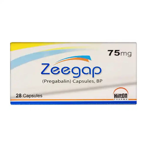Zeegap Capsules 75mg (1 Box = 2 Strips) (1 Strip = 14 Capsules)